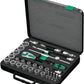 Wera 8100 SC 2 Zyklop Speed Ratchet Set 1/2" Drive 37 Pieces Metric 05003645001