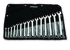 Wright Tool WRIGHTGRIP® 2.0 12 Point Combination Wrench Set 15 Piece SAE 715