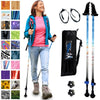 Motivator Walking Poles for Balance and Rehab - Patented Stability Grips - Lightweight, Adjustable, and Collapsible -2 Pieces Adjustable w/flip Locks, Detachable feet and Travel Bag - For Heights up to 6'2"