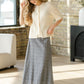Zadie Ivory Short Sleeve Button Cardigan
